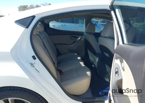 2015 Hyundai Elantra Limited from USA, damaged, VIN 5NPDH4AE6FH610671